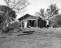 Third House East to Highway 82 on Pecan Island after Hurricane Audrey