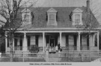 Leon Wolff home in Washington Louisiana in late 1880s