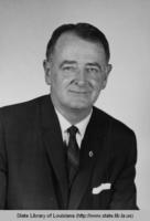 Portrait of Louisiana Senator Claude Bermick Duval in 1972