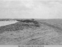 Caernarvon Levee in Saint Bernard Parish Louisiana in 1914