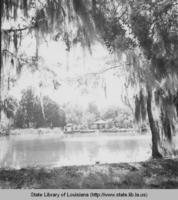 Bayou Long near Morgan City Louisiana in 1945