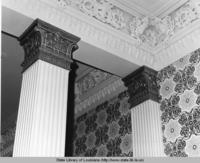 Cornices at Gallier House in New Orleans Louisiana in 1971