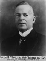 Portrait of state treasurer Howell Morgan in Baton Rouge Louisiana circa 1922