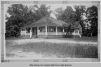 Post Office and main offices at Llano Cooperative Colony near Leesville Louisiana in the 1920s