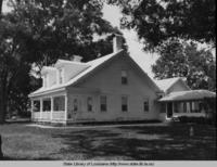 Homeplace plantation home in Beggs Louisiana in the 1970s