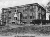 Mechanic Arts building at the Louisiana Industrial Institute in Ruston Louisiana circa 1910