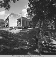 Home at Rosedown plantation being renovated in 1961