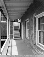 Exterior view of the Louisiana state prison store circa 1970