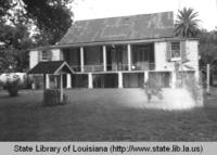 Magnolia Lane Plantation home in Westwego Louisiana circa 1971