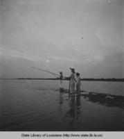 Fishing at East Cote Blanche Bay in 1944