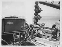 Working on a well in Vermilion Bay and Securing Patton's Barge at 9:50am on June 11, 1938