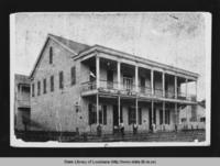 Carel Wolff dry goods and clothing store in Washington Louisiana in late 1800s