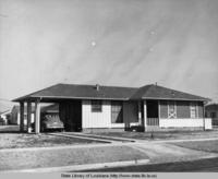 House typical of a housing project in Springhill Louisiana in 1949