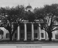 Vermilion Parish courthouse in\ Abbeville Louisiana approximately 1940
