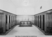 Telephone office in the State Capitol in Baton Rouge Louisiana in 1932