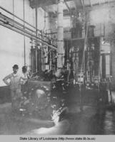 Chief engineer for the New Orleans Brewing Company in the brewery circa 1905