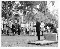 Grave site of Lyle Saxon (1891-1946), Magnolia Cemetery, Baton Rouge