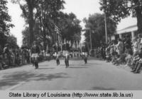 Inaugural parade for Governor Edwin W. Edwards in Baton Rouge Louisiana in 1972
