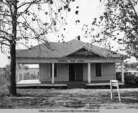 Office of Springhill Trade School in Springhill Louisiana in 1949
