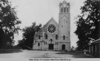 Saint Peter's Church in Reserve Louisiana in the 1930s