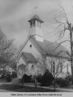 Episcopal Church in Mansfield Louisiana in 1949