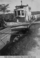 Mailboat for Abbeville and Pecan Island Louisiana in the 1930s