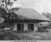 African House at Melrose plantation near Natchitoches Louisiana in the 1970s