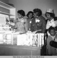 Librarians at the North and Central Louisiana Library Conference in Franklin Louisiana in 1961