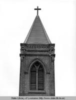Detail of the Saint James Episcopal Church in Baton Rouge Louisiana