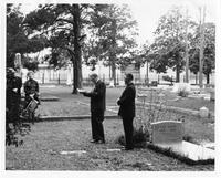 Grave site of Lyle Saxon (1891-1946), Magnolia Cemetery, Baton Rouge