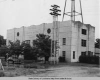 Rayville Light and Water plant in Rayville Louisiana in the 1930s