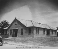 Louisiana State University Agriculture Extension building in Benton Louisiana in 1938