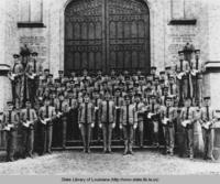 LSU cadets in Baton Rouge Louisiana circa 1906