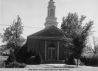 Methodist Church at Many Louisiana in the 1930s
