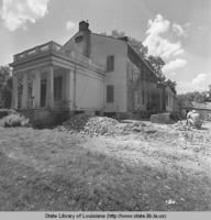 Rosedown plantation home being renovated in 1961