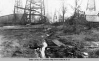 Richland gas field in Richland Parish Louisiana circa 1929
