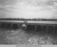 Bonnet Carre Spillway near New Orleans Louisiana in 1950