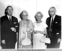 Retirement party for librarian Essae Mae Culver in Baton Rouge Louisiana in 1962