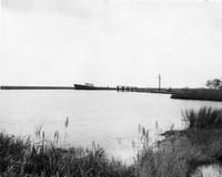 Vessel in Marsh to West of Highway 27 after Hurrican Audrey