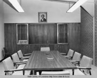Boardroom at the Bossier Parish library in Bossier City Louisiana in 1967