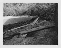 East Thompson Creek Bridge, East Feliciana, on January 8, 1957, after an accident