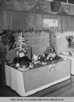 Exhibits at the Orange Festival in Buras Louisiana in 1949