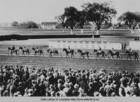 Fair Grounds Race Track of the Louisiana Jockey club in New Orleans Louisiana