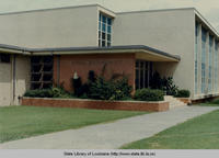 Southern University Home Economics building in the 1960s