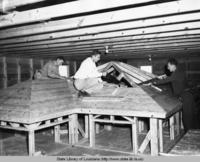 Model house at Springhill Trade School in Springhill Louisiana in 1949