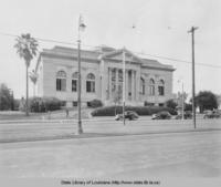 New Orleans Public Library on St. Charles Avenue in 1938