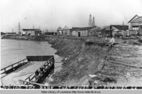 Damage from flooding in Lenzburg Louisiana in 1916