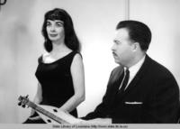 Professors Jean and George Foss at Louisiana State University in Baton Rouge Louisiana in 1964