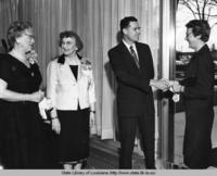 Essae M. Culver and others at the Louisiana Library Convention in Baton Rouge Louisiana in 1959