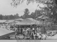 WPA Achievement Day at the Sabine Parish Fair in Many Louisiana in the 1930s